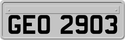 GEO2903