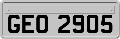 GEO2905