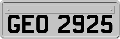 GEO2925