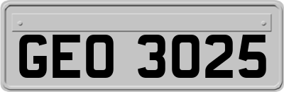 GEO3025