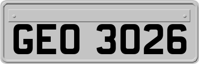 GEO3026