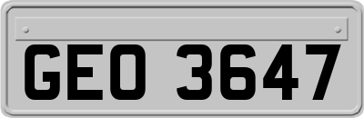 GEO3647