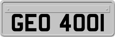 GEO4001