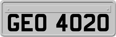 GEO4020