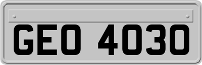 GEO4030