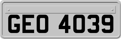GEO4039