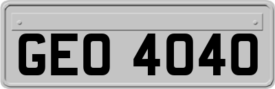 GEO4040