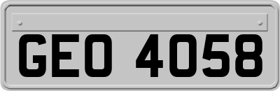 GEO4058