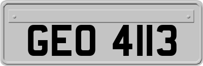 GEO4113