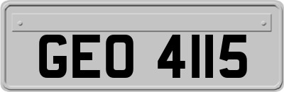 GEO4115