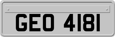 GEO4181