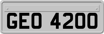 GEO4200