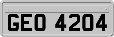 GEO4204