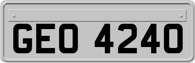 GEO4240