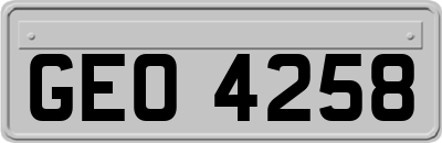GEO4258
