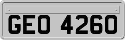 GEO4260