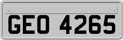 GEO4265
