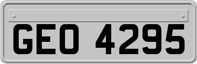 GEO4295