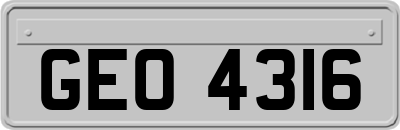 GEO4316