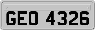 GEO4326