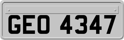 GEO4347