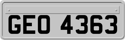 GEO4363