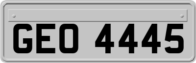 GEO4445