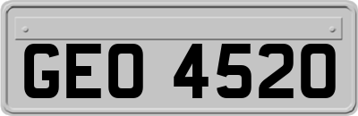 GEO4520