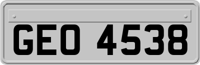 GEO4538
