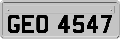 GEO4547