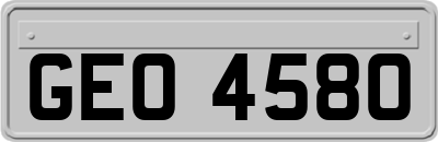 GEO4580