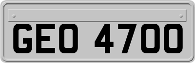 GEO4700
