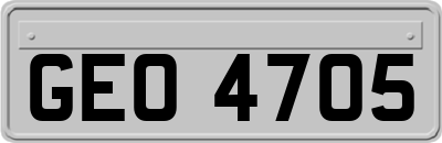 GEO4705