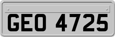 GEO4725