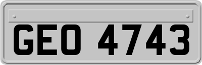 GEO4743
