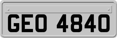 GEO4840