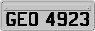 GEO4923