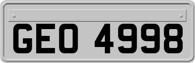 GEO4998