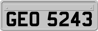 GEO5243