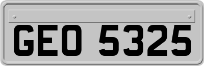GEO5325