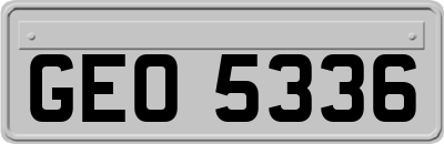 GEO5336