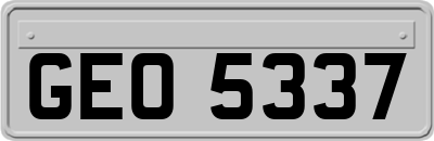 GEO5337