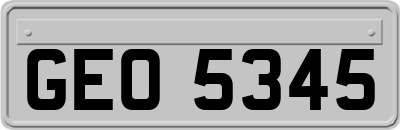 GEO5345