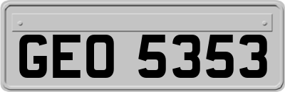 GEO5353