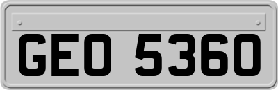 GEO5360