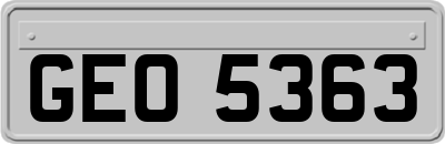 GEO5363
