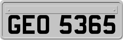 GEO5365