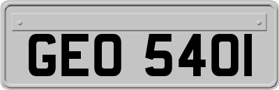 GEO5401