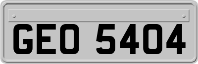 GEO5404