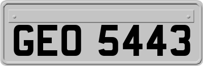 GEO5443